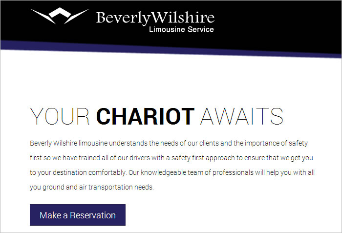 Beverly Wilshire Limousine